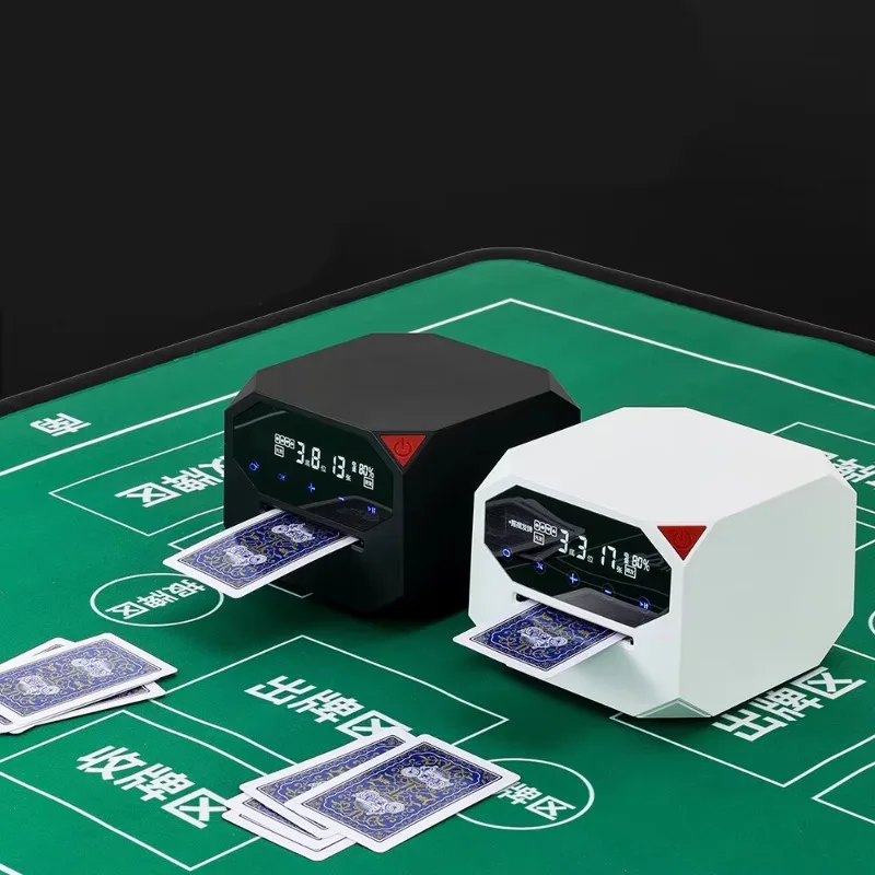 Wholesales Poker Shuffling Playing Card Shuffler Shuffling Automatic Card-dealing Shuffling Machine for Family Party Games