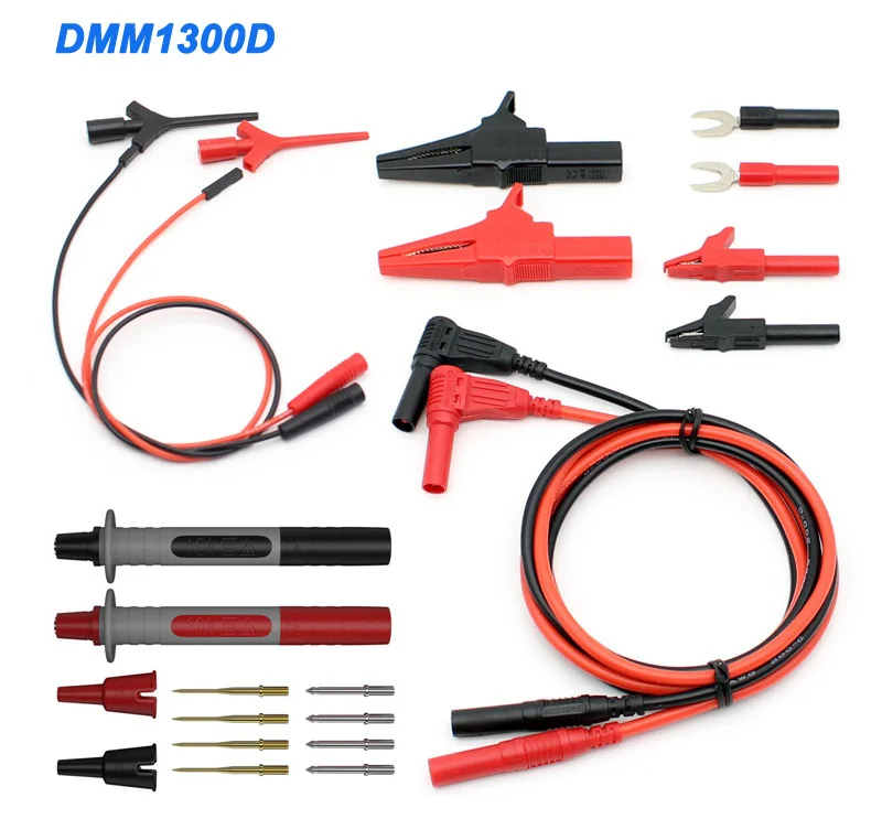 Test Lead kit kits 4mm Banana Plug Alligator Clip Test Leads&Replaceable Multimeter Probe Probes Test Hook