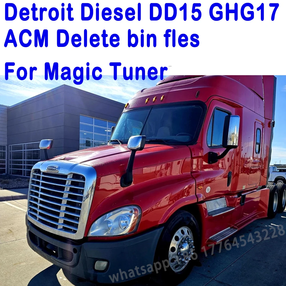 

Detroit Diesel DD15 GHG17 ACM Delete Bin Fles for Magic Tuner Bin 05.57.00 E07.58.02 7.56.00 7.61.1.00 7.56.6.0 E07.59.02