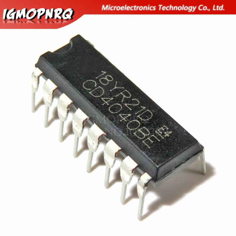 10PCS CD4040 DIP16 CD4040BE DIP-16 CD4040BD DIP