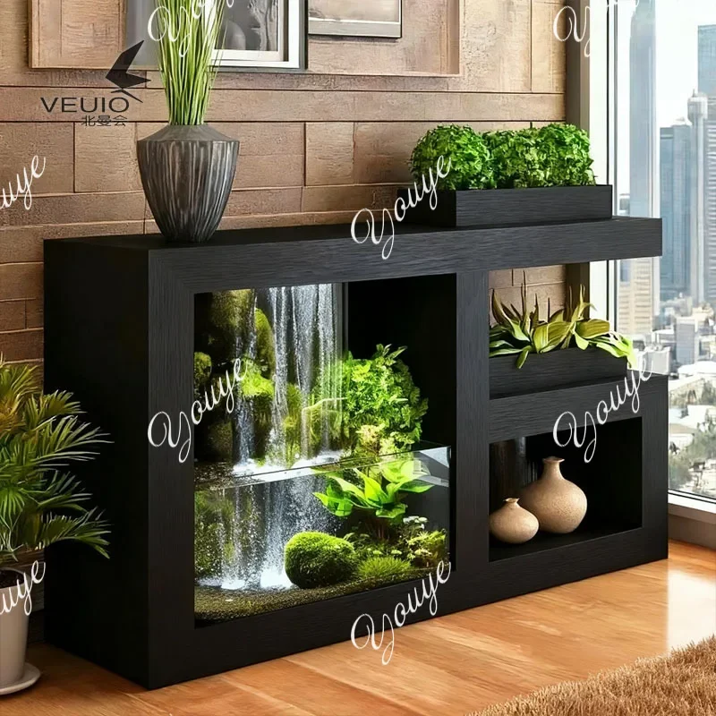 A19 Stainless steel circulating water, fish pond, flower box, courtyard outdoor balcony garden waterscape landscape, water platf