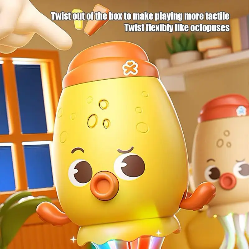 Poulpe dansant électrique, évitement automatique des obstacles, Robot Musical interactif, jouets électriques rechargeables par USB pour