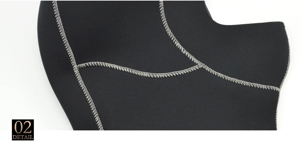 3mm Neopren Tauchen Haube Mit Schulter Schnorcheln Ausrüstung Hut Kappe Winter Schwimmen Warme Neoprenanzug Speerfischen – Detail 7