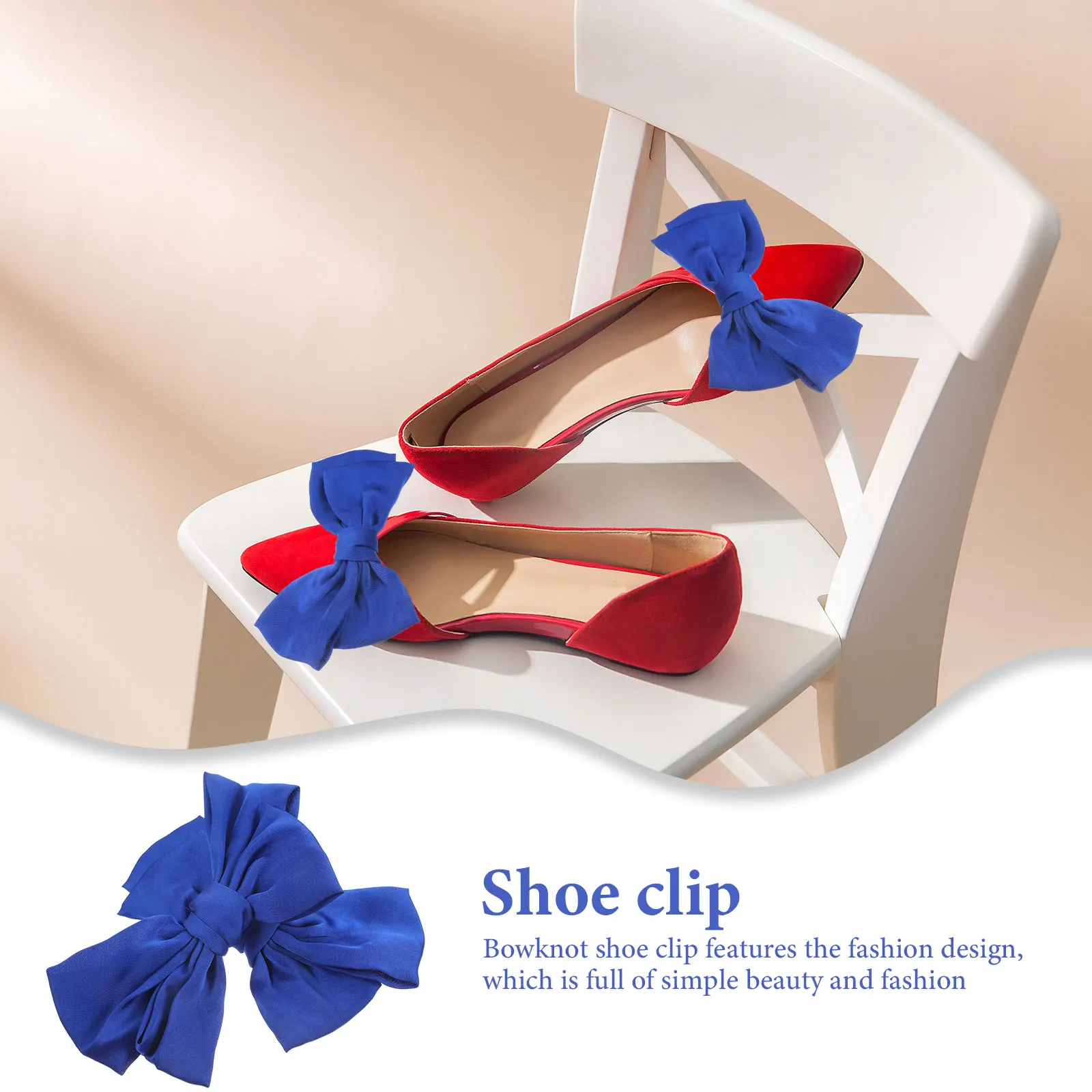 

Retro Shoe Buckles for Charms Clip Accessories Bridal Clips Decoration Bow