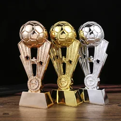 Football team competition resin trophy Electroplating Champions Cup