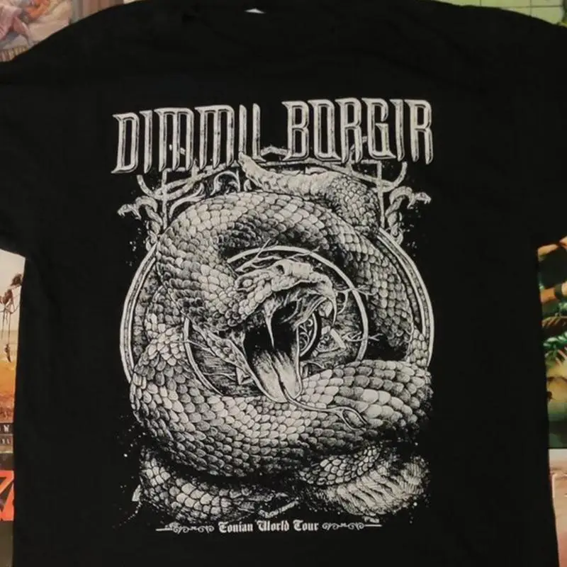 

Dimmu Borgir band world tour T shirt black Short sleeve All Sizes