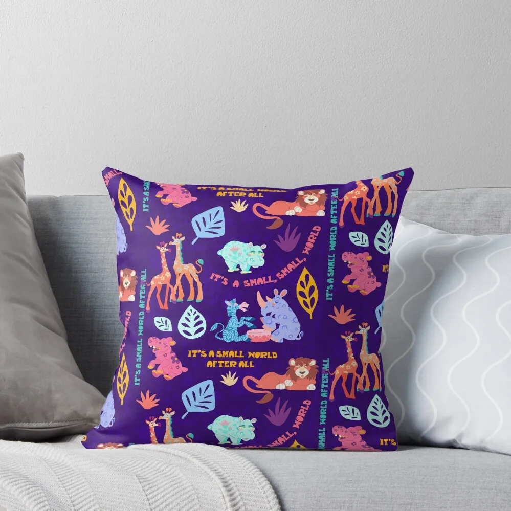 

It's a Small World - Africa Throw Pillow sleeping pillows christmas cushions covers Decorative Cushion Cover pillow