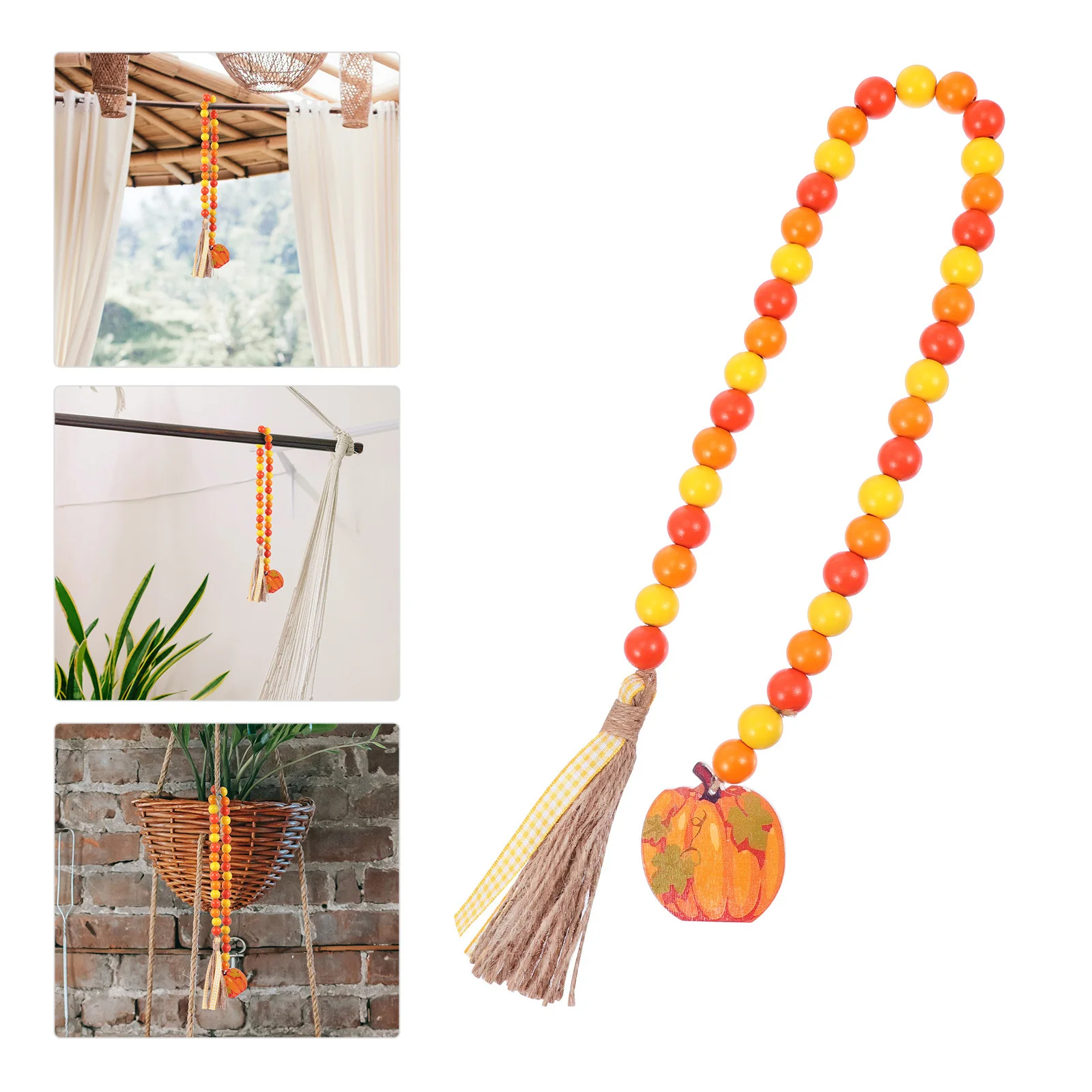 

Necklace Stylish Decoration Pendant Beaded Garland Exquisite Door Beautiful Wall Hanging Thanksgiving Tassel