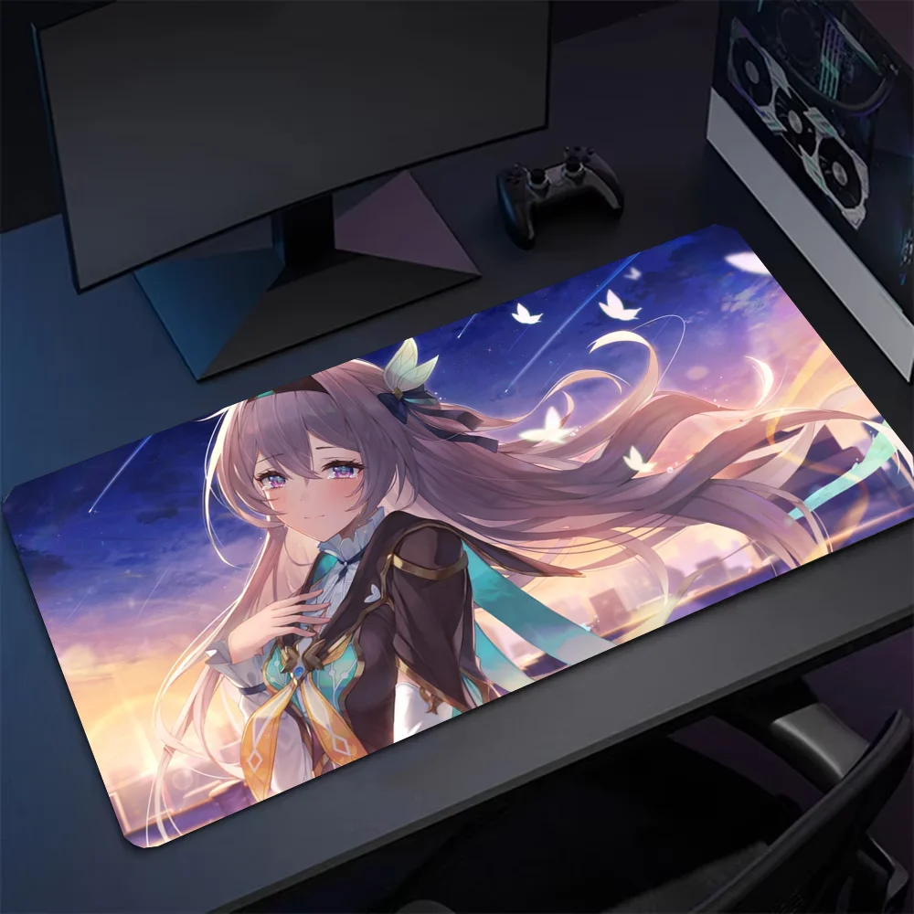 H-Honkai S-Star R-Rail F-Firefly Non-slip Mouse Pad Suitable For Office Computers Laptops E-sports Game Desk Mats XXL Keyboard