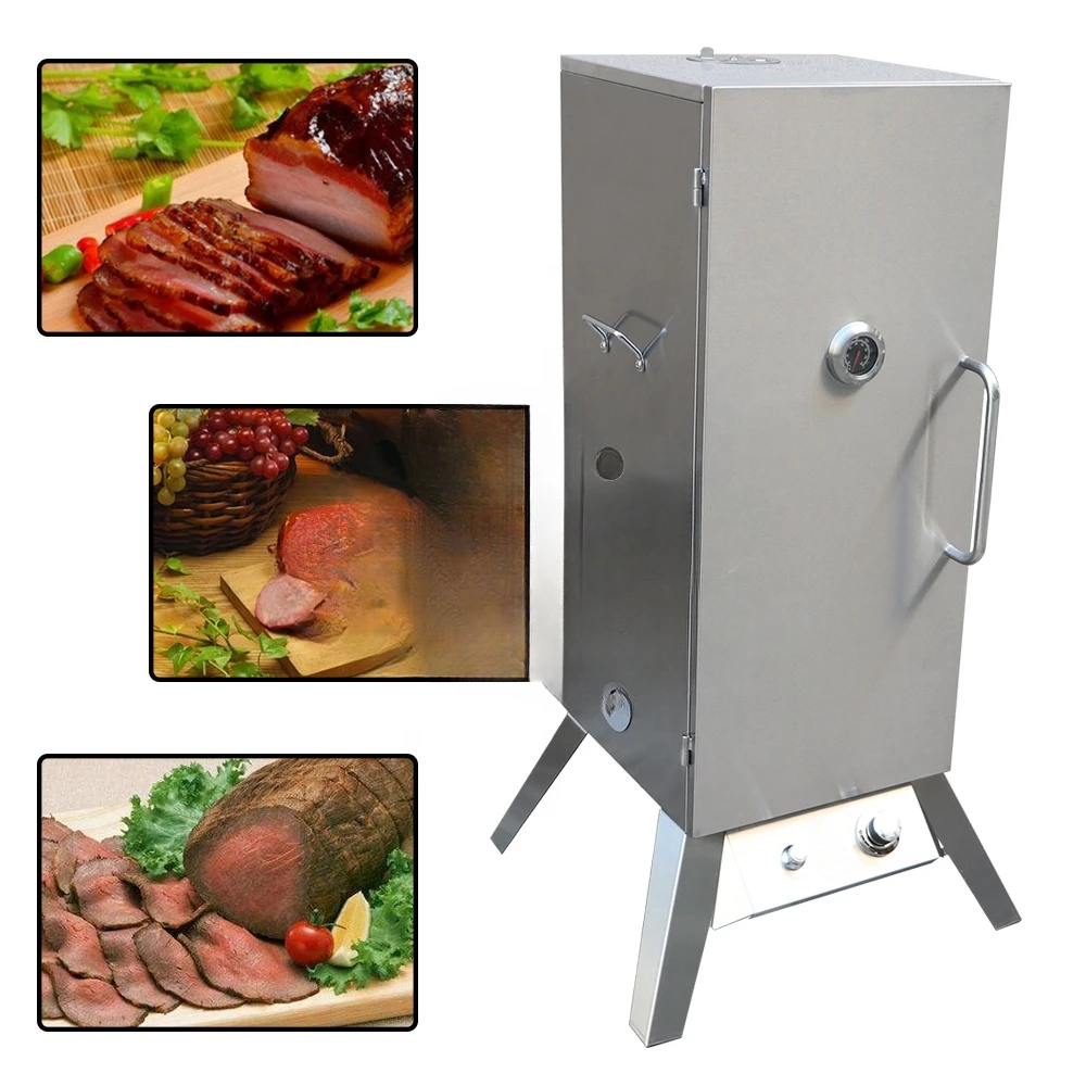 fish meat industrial smoker smoking machine commercial oven