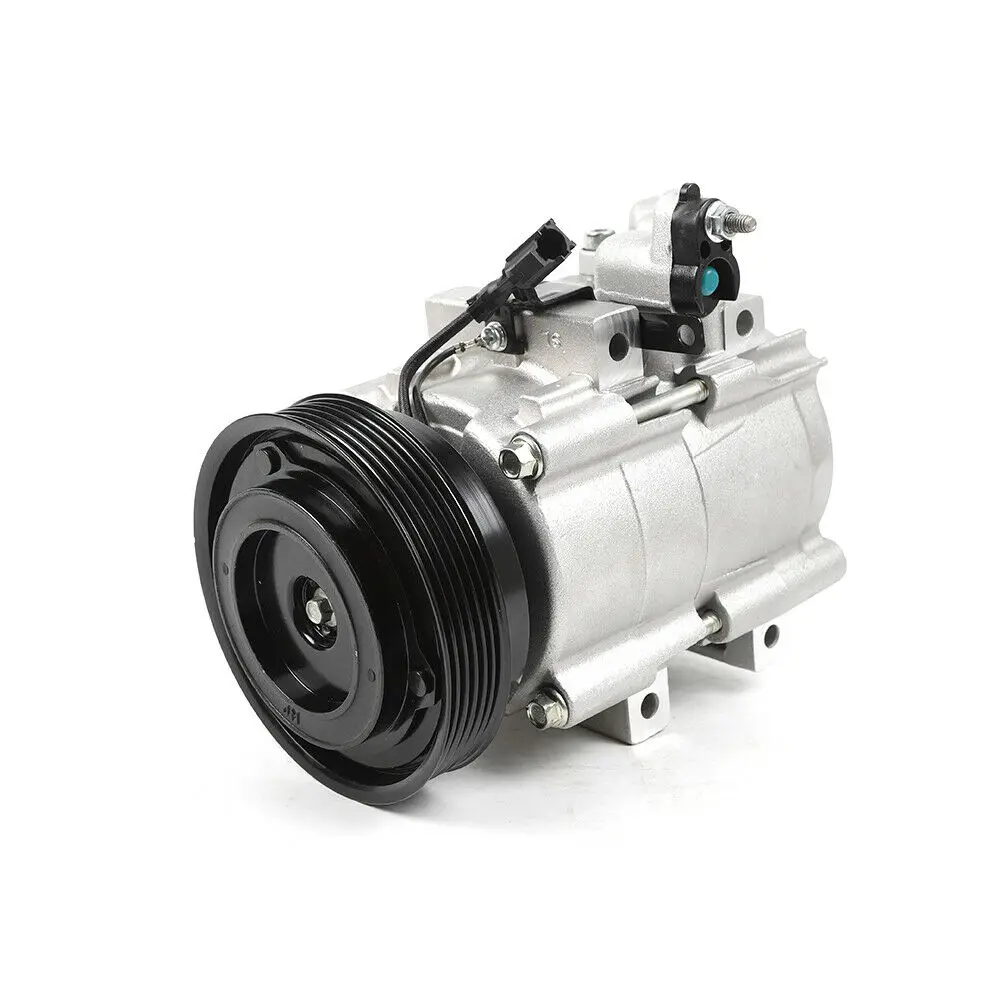 A/C Air Conditioner Compressor with Clutch Fit for 2003-2006 Hyundai Santa Fe 3.5L DOHC V6 CO 10921C