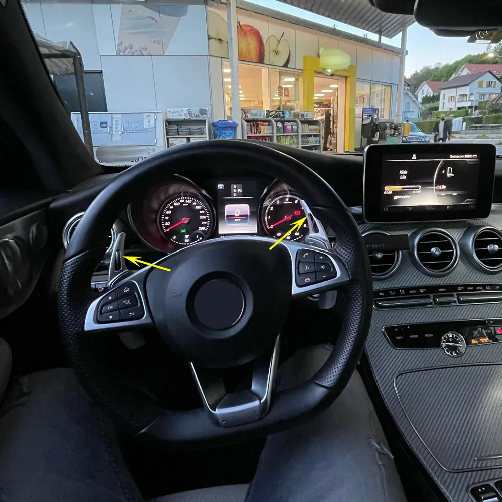 

Для Mercedes Benz AMG GLA45 SL63 A45 C63 E63 S65 CLS6 W176 W213 W222 Автомобильный рычаг переключения передач, удлинение переключения передач