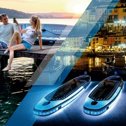 AQUA MARINA-GLOW Ambient Light System Paddle Board, SUP Stand Up, Surf Board, Shoulder Bag, High Pressure Pump Water Sport