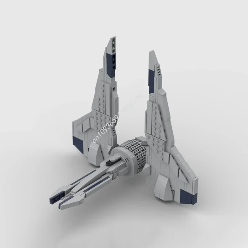 414pcs Moc 스타 배틀 마이크로 Kom'rk 클래스 전투기/운송 모델 빌딩 블록 벽돌 Diy 크리 에이 티브 조립 장난감 아이 선물