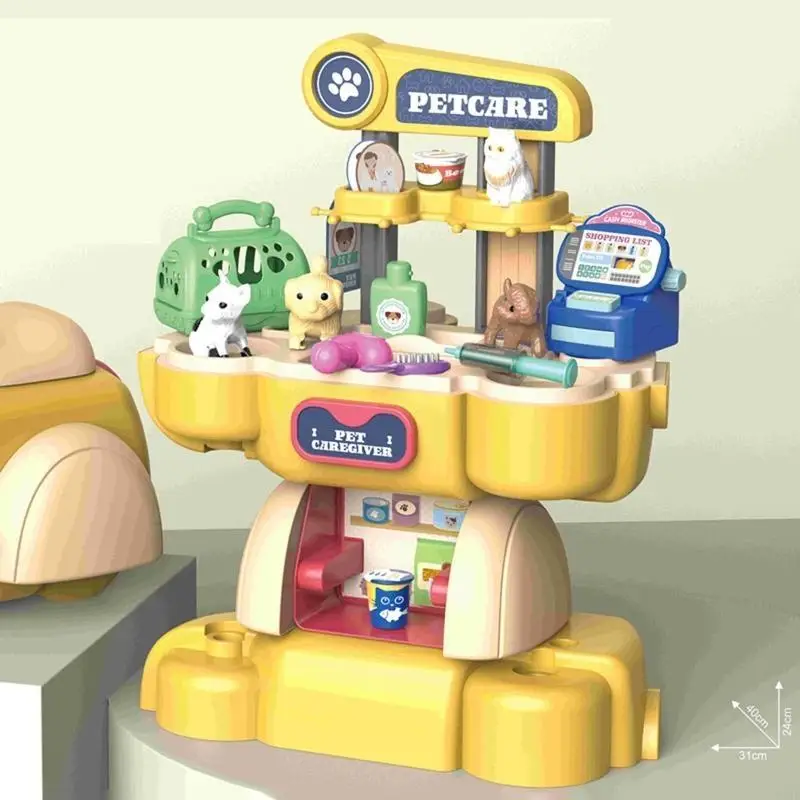 F62D Fingir para juego bocadillo compras Fingente Fing para jugar herramientas reparación maquillador