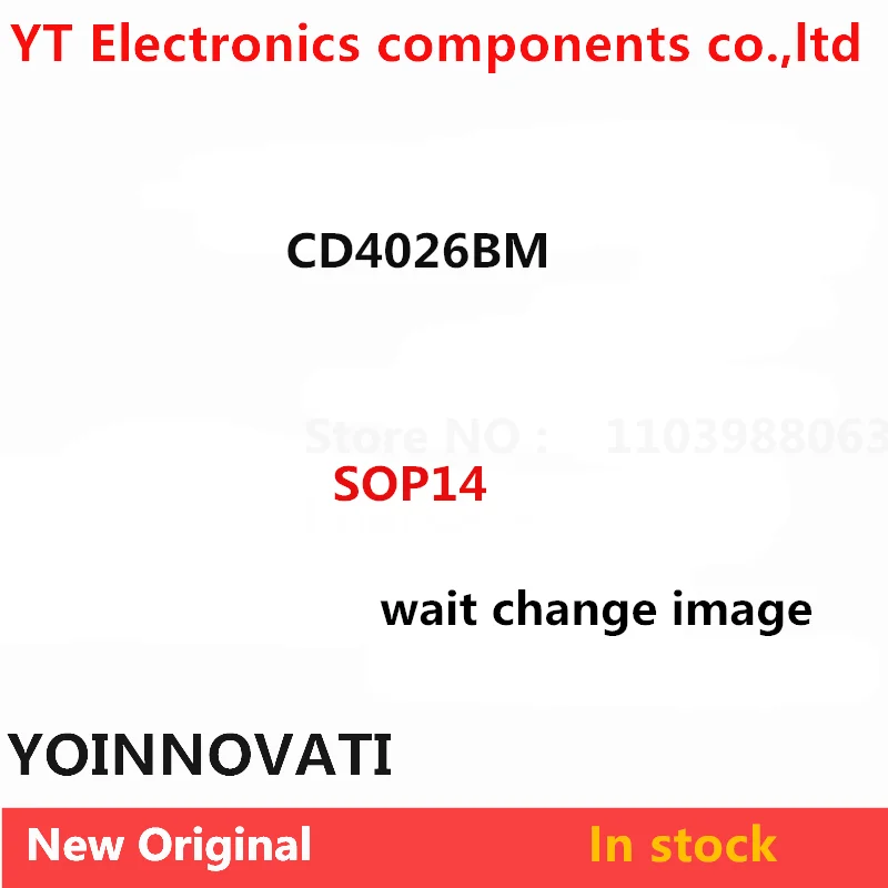 

10 шт./лот 100 шт./лот CD4026BM CD4013BM CD40106BM SOP14 Пластиковый корпус