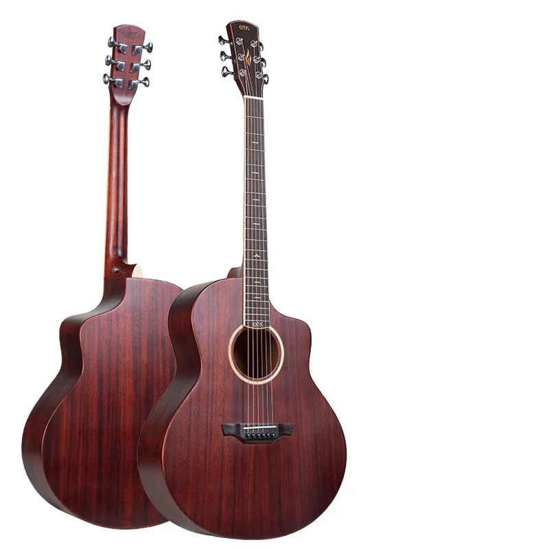 Factory Direct Export Reddish Brown High Grade 41 Inches Smooth Surface Classical Guitar