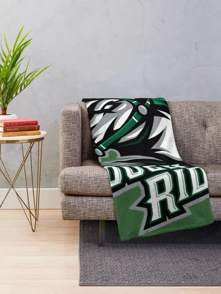 Cedar Rapids RoughRiders Throw Blanket Hairy Soft Plush Plaid Blankets