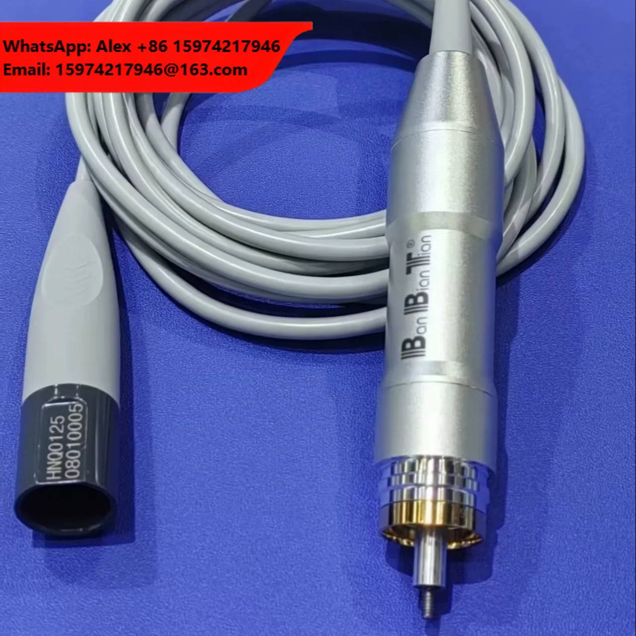 Factory Direct |||||| Veterinary Ultrasonic Dissection Equipment Veterinary Ultrasonic Transducer Harmonic Handpiece Cable