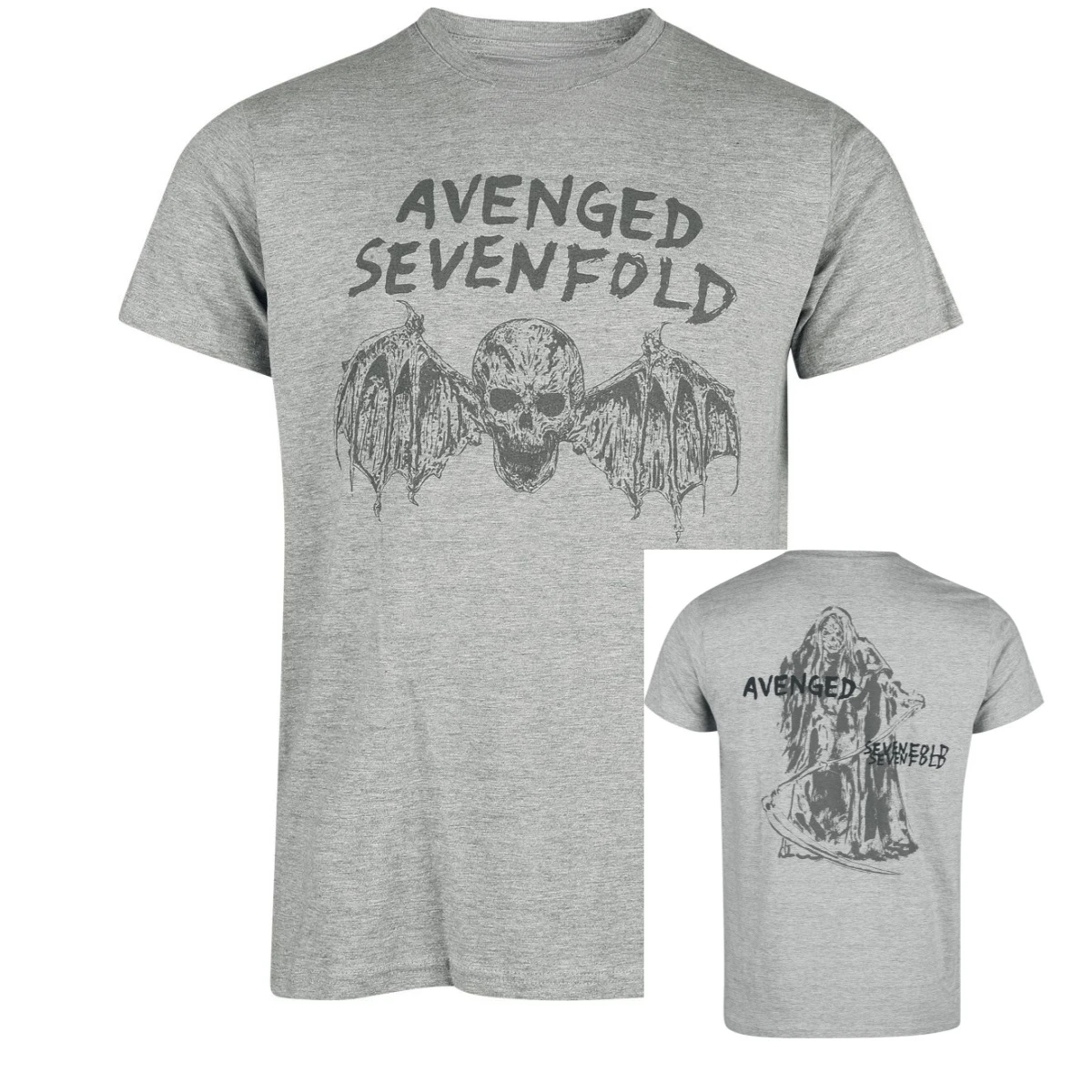 2026 Bat  Avenged Sevenfold T-Shirt Men Women Metal Rock Band Graphic Tee 100% Cotton Summer Streetwear Top