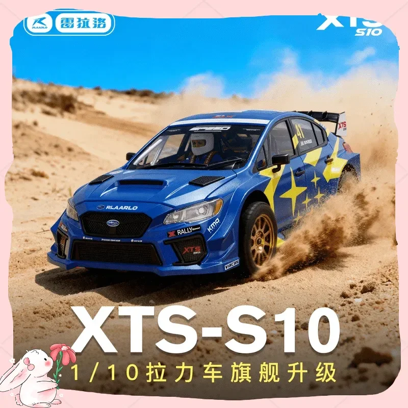 

New Ruilaluo Xts-S10 1/10 Remote-Controlled Electric Four-Wheel Drive Rally Car Off-Road Vehicle Gyroscope Brushless Rcmodel Car