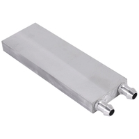 AED5-Aluminum Alloy CPU Radiator 40X120mm Water Cooling Block Liquid Water Cooler Heat Sink For PC Laptop