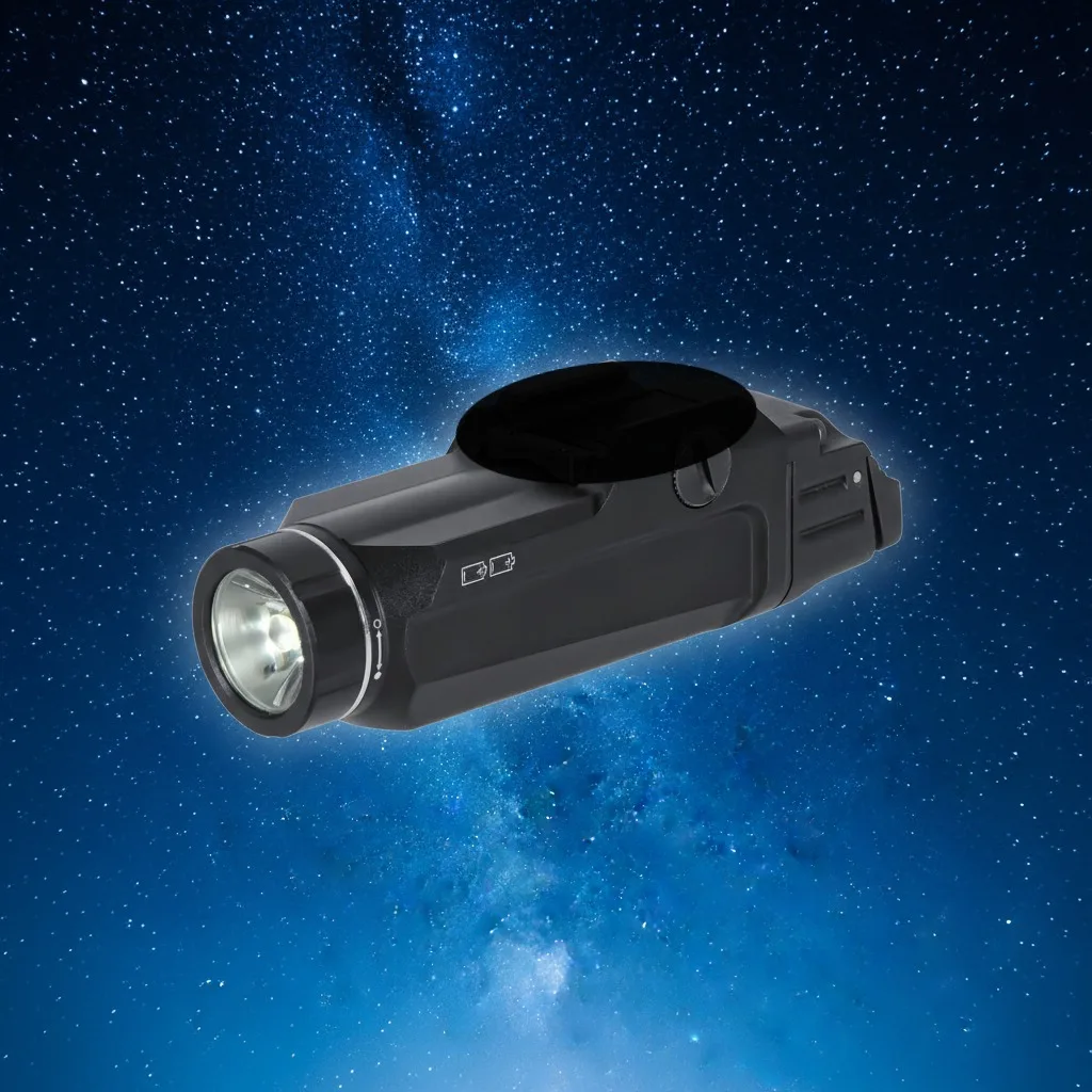 High Quality LED White 1000-Lumen Tactical Waterproof Flashlight Security Hunting Camping Outdoor Activity