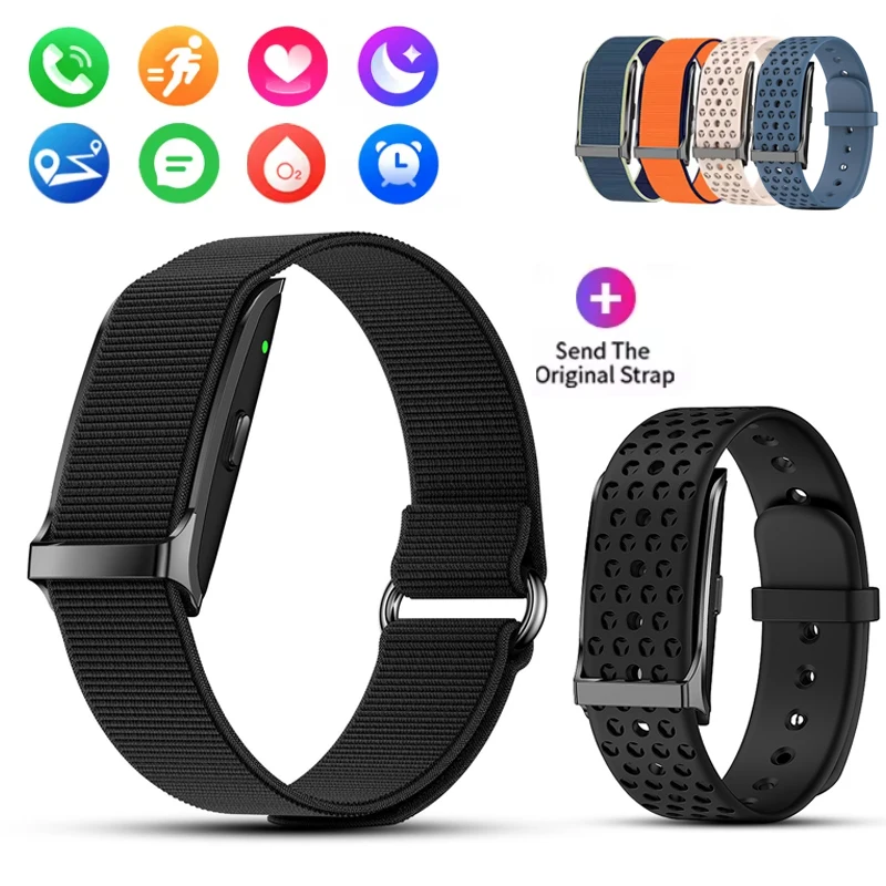 

No Screen Smart Watch Heart Rate Blood Oxygen Sleep Monitor Smartwatch Waterproof Bracelet Sport Fitness Tracker Men Wristbands