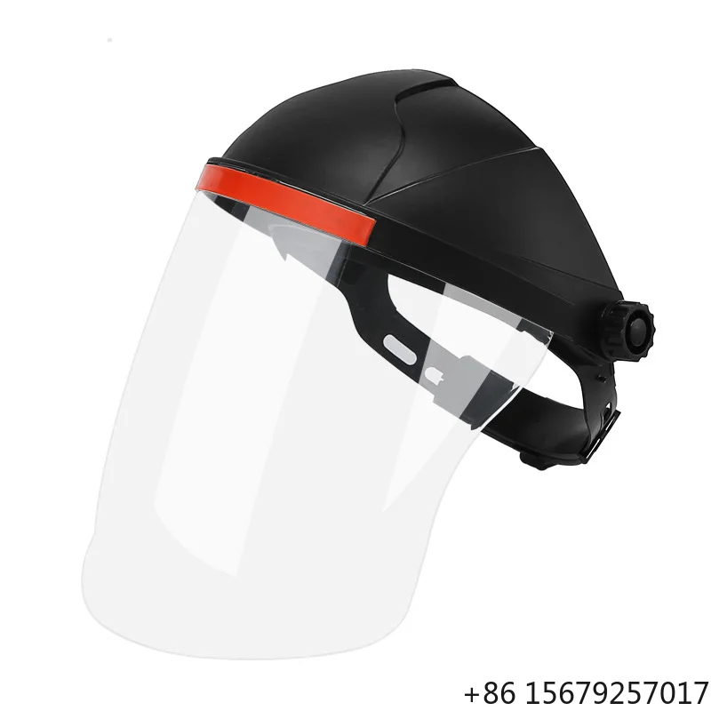 Transparent Full Face Shield Welding Safety Visor Anti-Splash Anti-Fog Protective Mask for Welding & Spraying