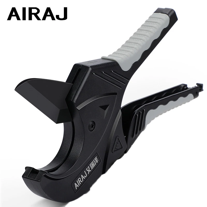 AIRAJ Pipe Cutter 32-75MM Pipe Scissors SK5 Material Ratchet PVC/PU/PP/PE Hose Pipe Cutter Scissors Hand Tools Repair Tools