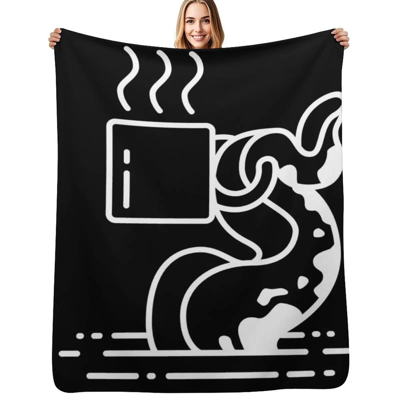 

Gentle Tentacle Alt Throw Blanket Luxury St Loose Soft Plaid Luxury Designer Blankets