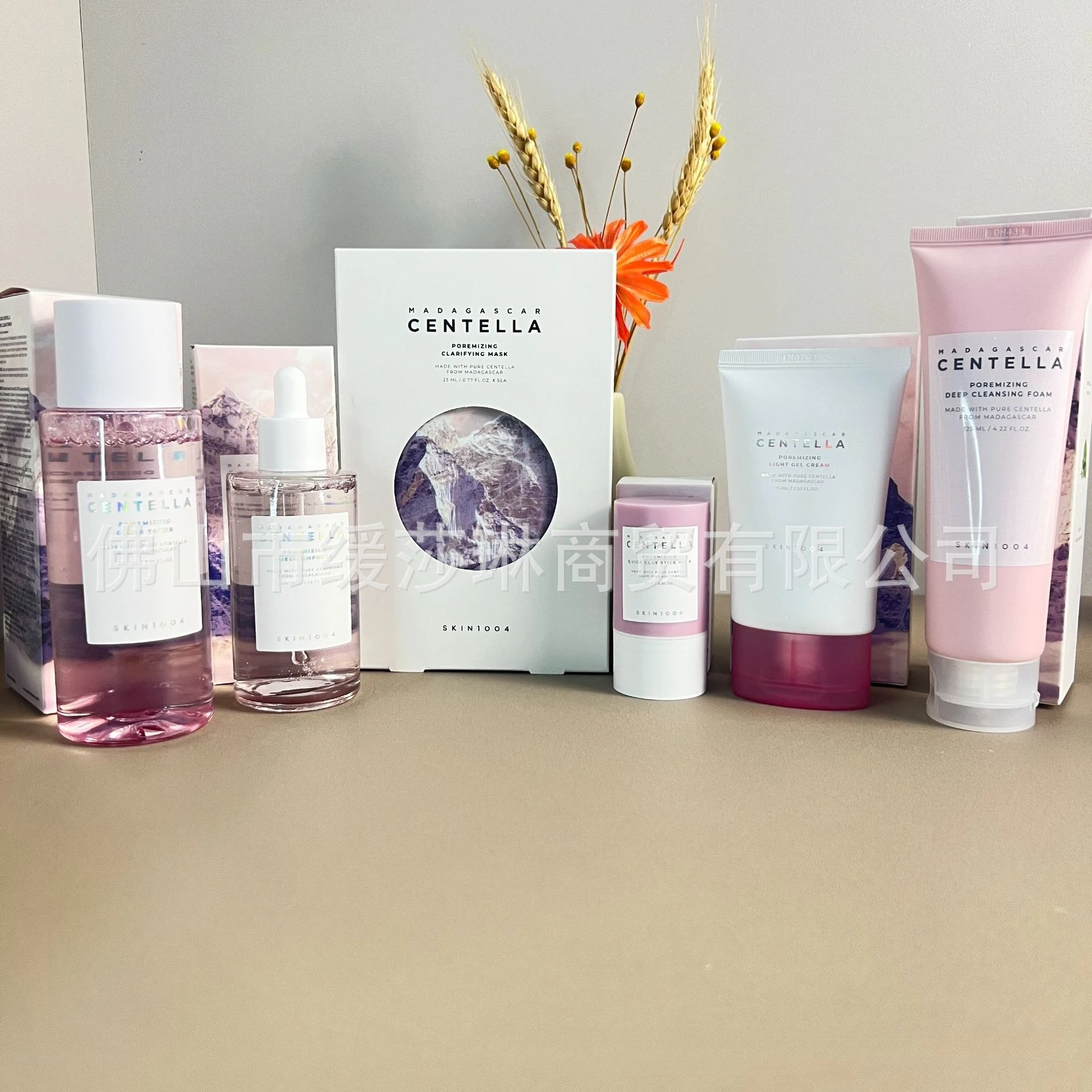 

SKIN1004 Skin Care Angel Powder Salt Essence Facial Mask Toner Cream Mud Mask Facial Cleanser Sunscreen Set