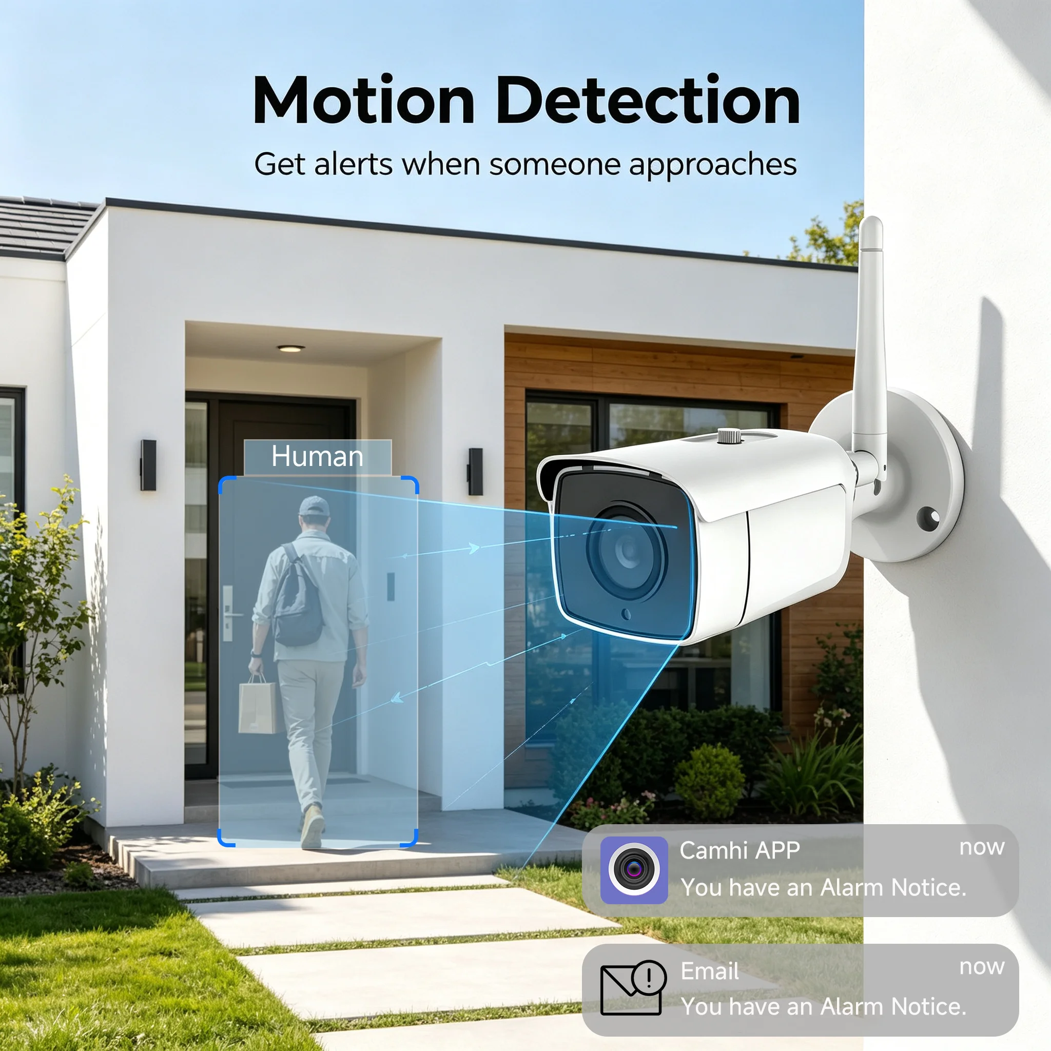 HJT 4K 8MP Super HD WiFi IP Security камера Camhi 5X Optical Zoom 5MP 4G IP камера Human & Vehicle Detection bullet камера