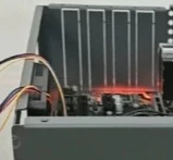 MATX Metal 6-Bay NAS Chassis, Built-in LED Sub Screen for DIY Storage Assembly