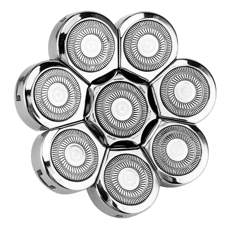 Replacement for Head Shavers 5/6/7/8 Heads Beard Hair Replacement Blade for Razor for Head for Bald Men Universal Interf A0NC