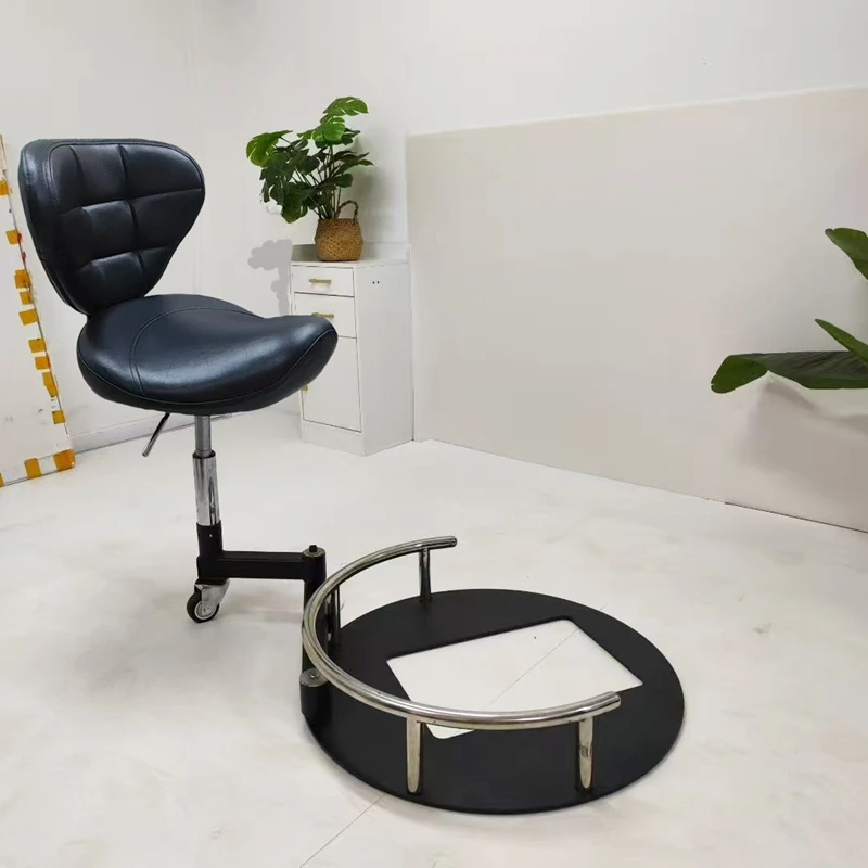 Professional 360 Rotating Work Integrated Barber Hairdresser Chair Technician Chair Swivel Stool for Beauty Hair Salon