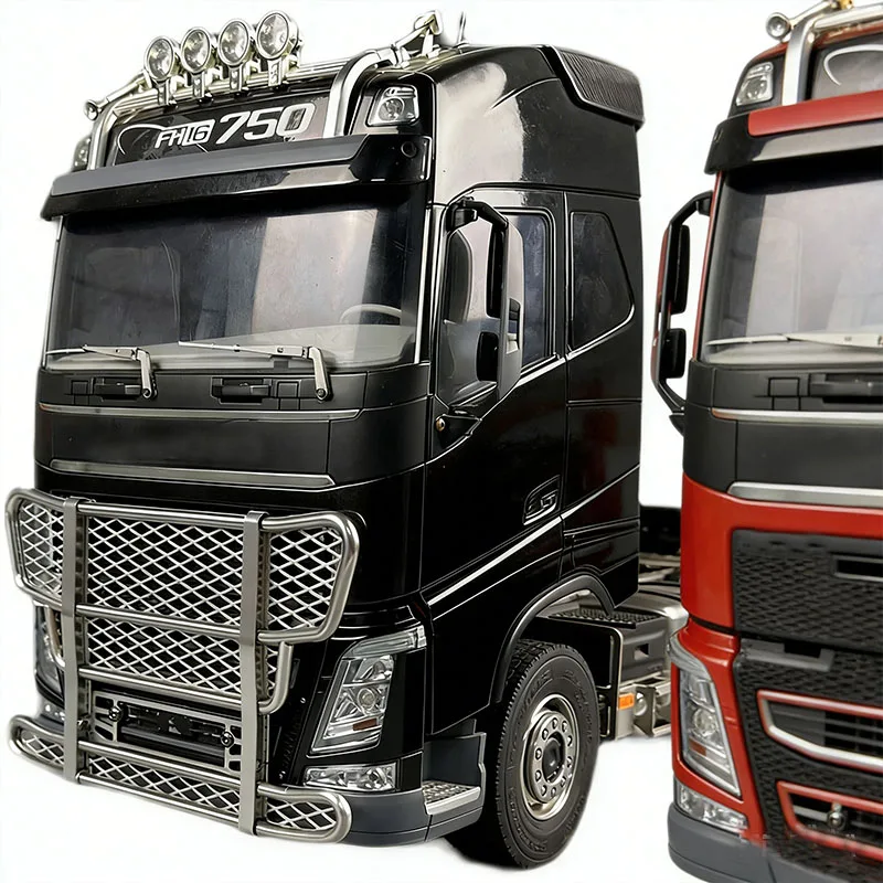 

1/14 RC Truck FH16 750 Metal Front Grill Bumper For Tamiya 1/14 RC Tractor Truck FH16 Parts Accessories Truck DIY Parts Toys