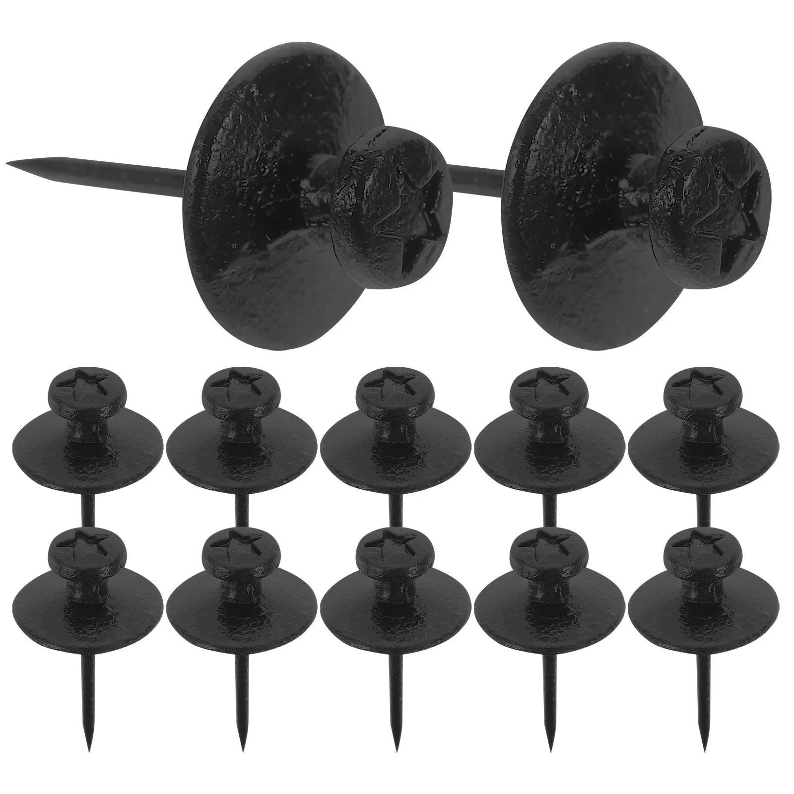 

30 шт. удобных кнопок-гвоздиков в форме звезды с плоским верхом для крепления обоев, плакатов, рисунков – идеальные аксессуары для дома и офиса