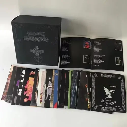Banda de Rock de metal pesado Ozzy Osbourne, grabación de música, álbum de éxitos más grandes, cerdos de guerra, 22 Uds., CD de música + BD, Cosplay, Walkman, caja de insonoras