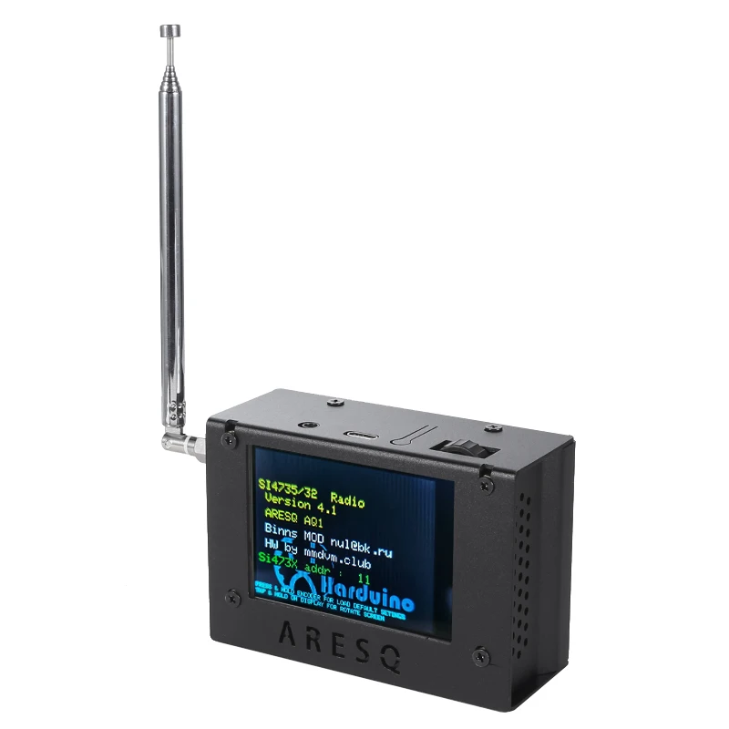 ARESQ AQ1 Mini Full Band Radio All Band Radio Receiver FM LW MW SW-SSB Si4732 Chip + 2.8