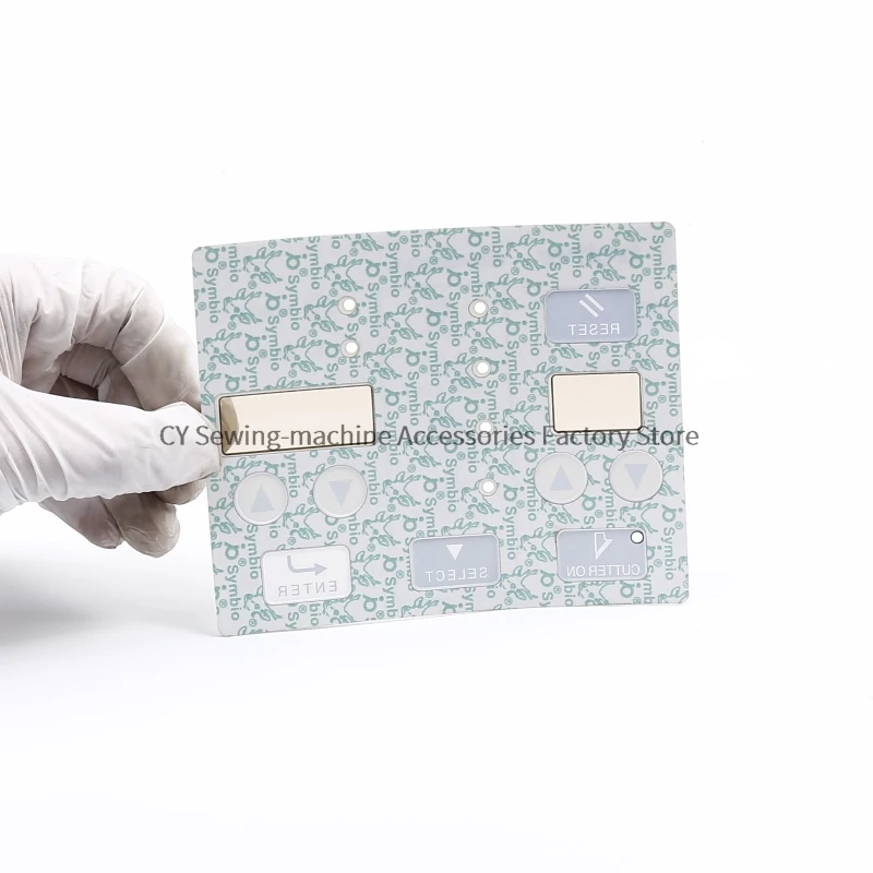 1PCS New Operation Panel Board Sticker Membrane Film OP Keypad Button Switch Paper for Brother 800A HE-800A Industrial Sewing