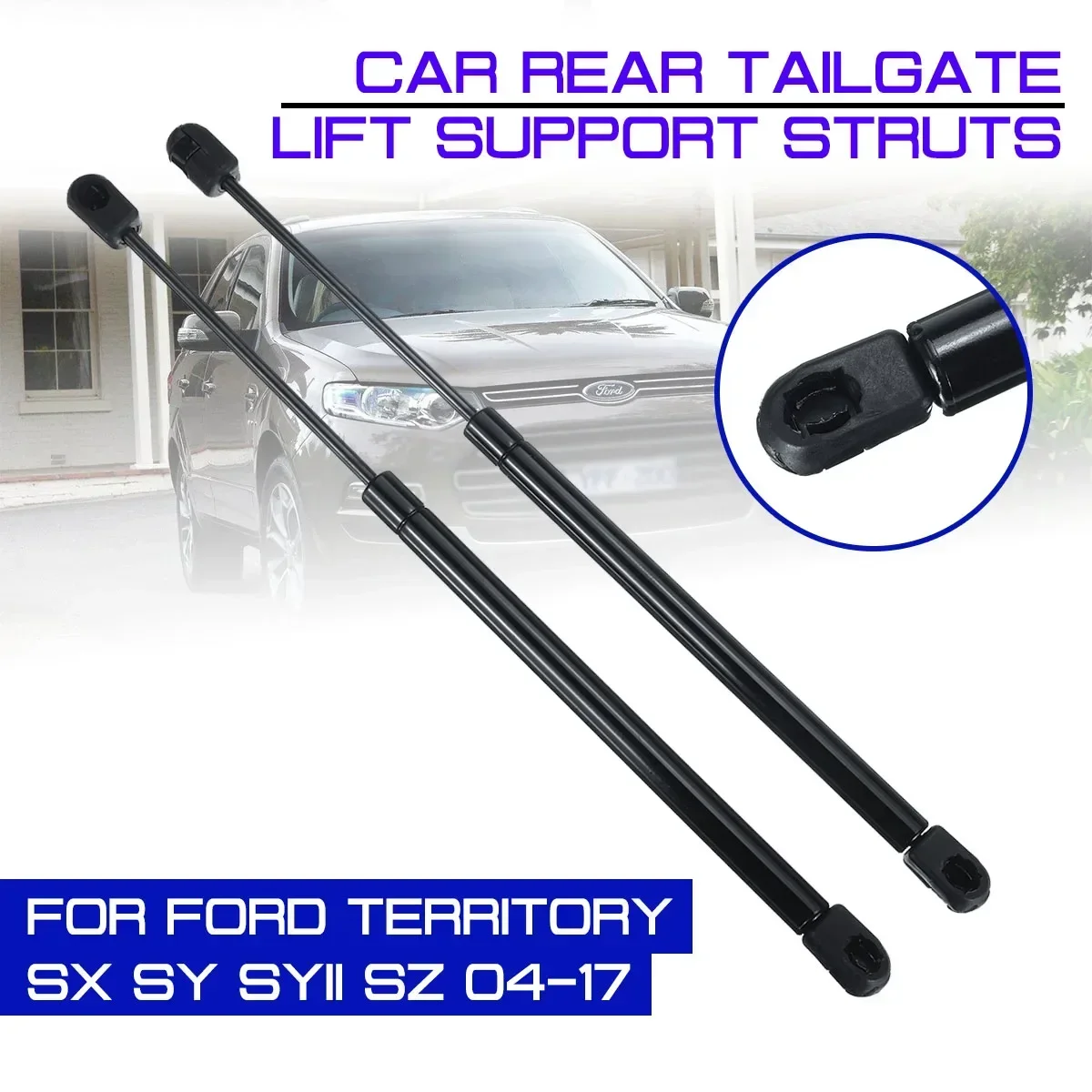 الجذع الخلفي الباب الخلفي الغاز الربيع صدمة رفع تبختر دعم قضيب الذراع القضبان قوس الدعامات لفورد إقليم SX SY SYII SZ 2004-2017