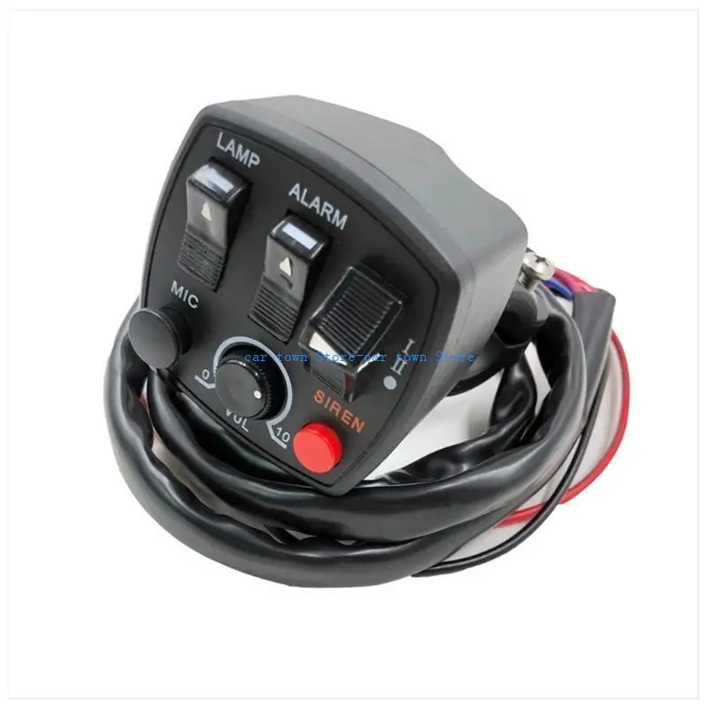 

RXJE Multifunctional Motorcycle Handlebar Switch Button Controller for Headlight and Auxiliary Lamp Control Management