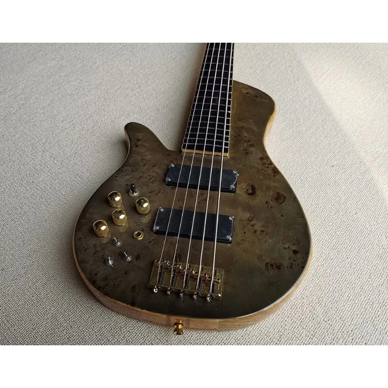 Left Handed Bass Guitar 5 Strings Electric Bass Guitar view 2