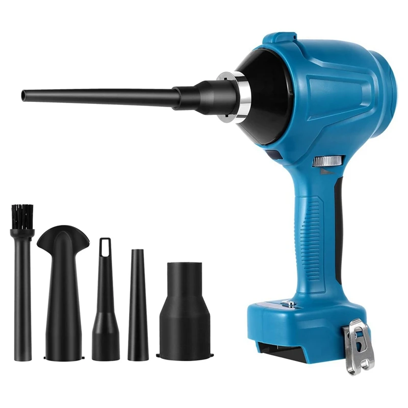 

Cordless Air Duster for 18V MAKITA Battery, 40000RPM Compressed Air Duster for Garages/Sawmill Room/Workshop Cleaning