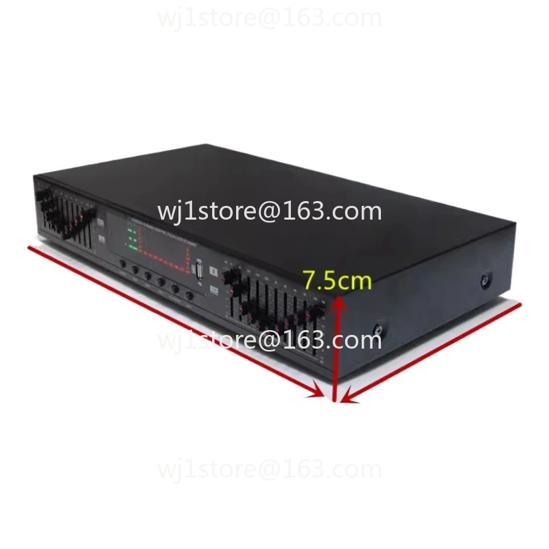 20-Segment U disk with built-in Bluetooth stereo high school bass adjustment hifi fever home EQ equalizer