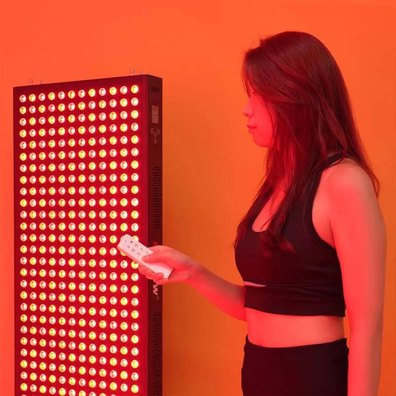 SGROW ES1800 630nm 660nm 810nm 830nm 850nm Wavelength Red Light Therapy Device Panel Bed For Full Body