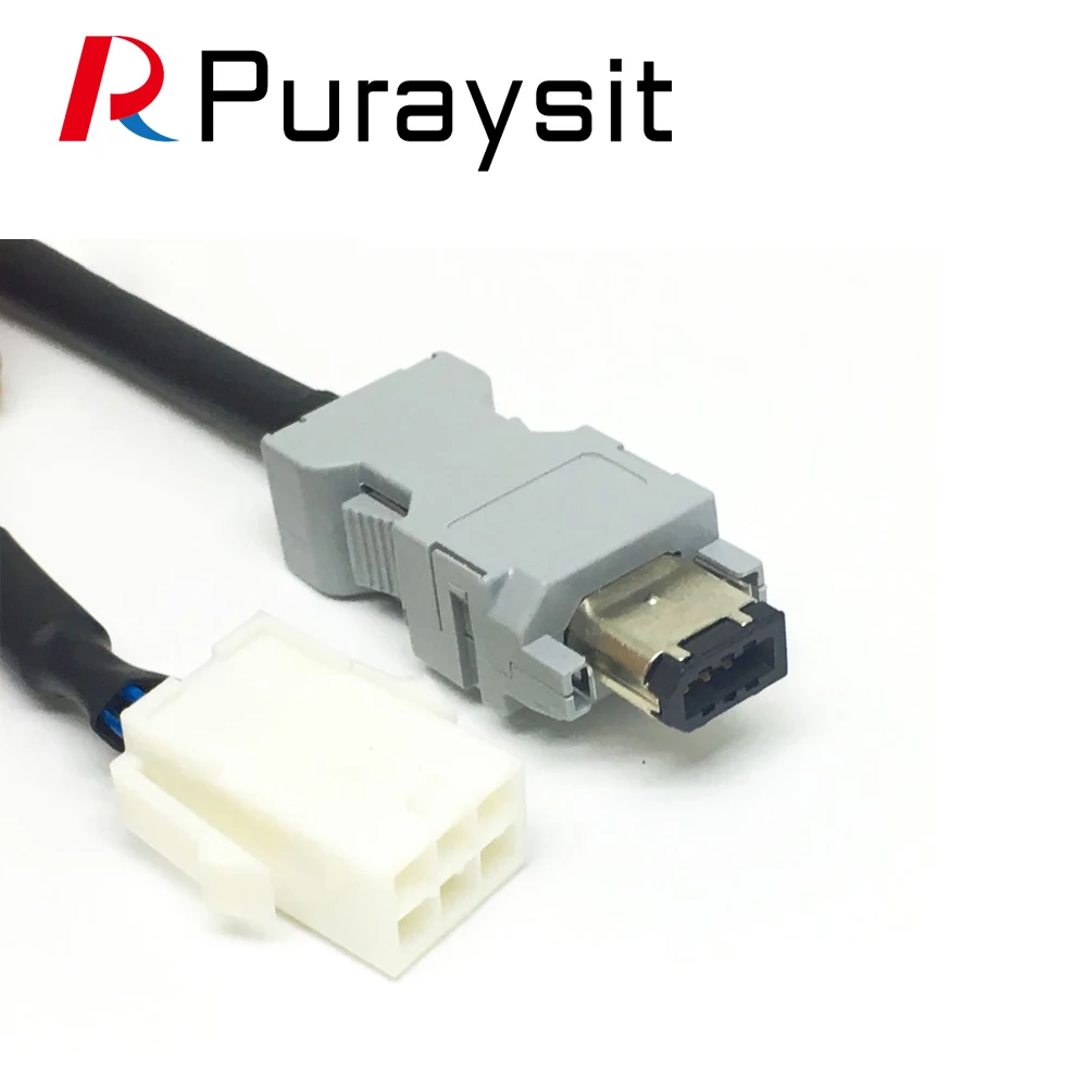 Puraysit A4 A5 A6 Low Power Servo Motor Encoder Cable MFECA0030EAM MFECA0050EAM MFECA00100EAM for Panasonic