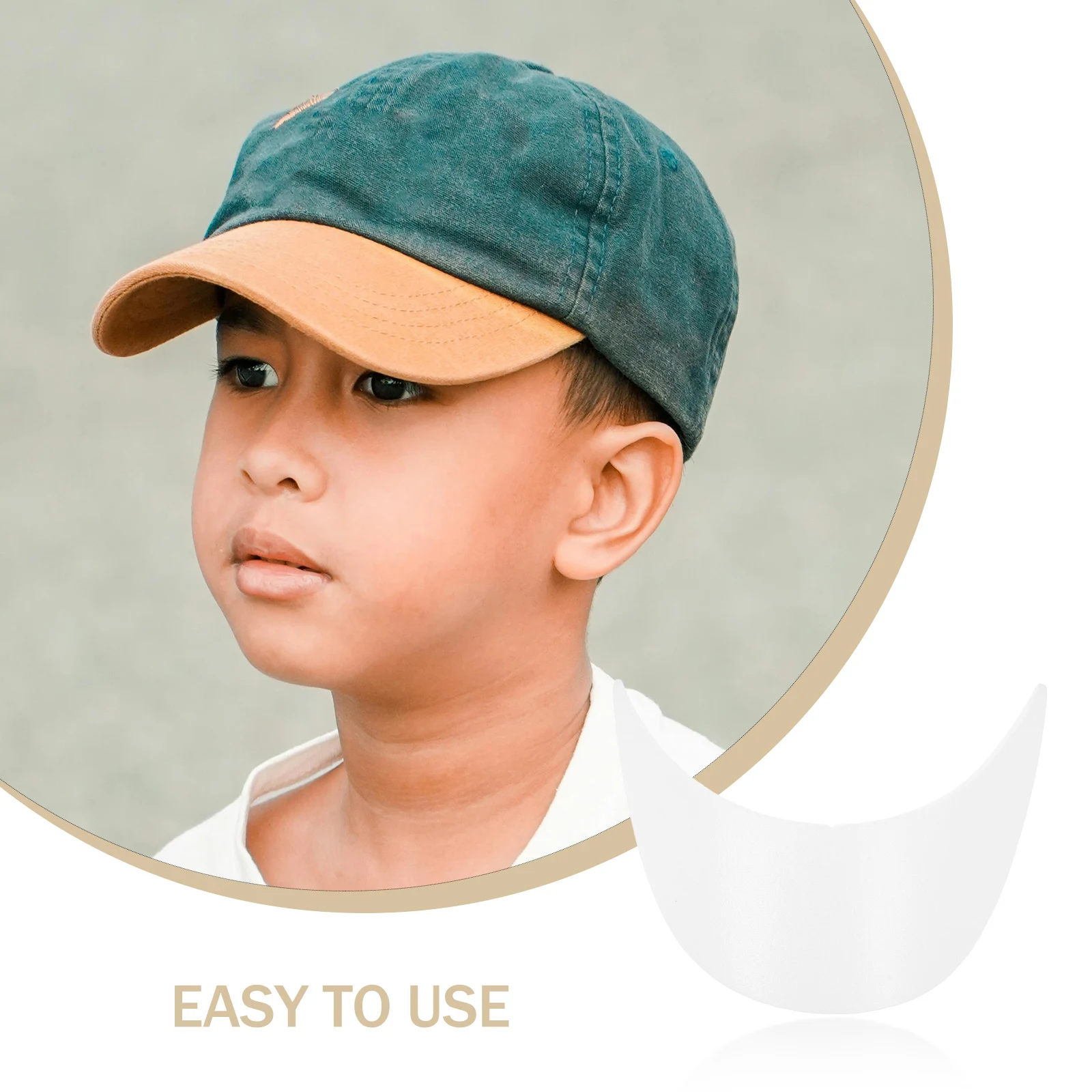 

20 Pcs Children's Plastic Hat Baseball Stretcher Caps Visor Inserts for Shape Guard Protectors Accessories Brims