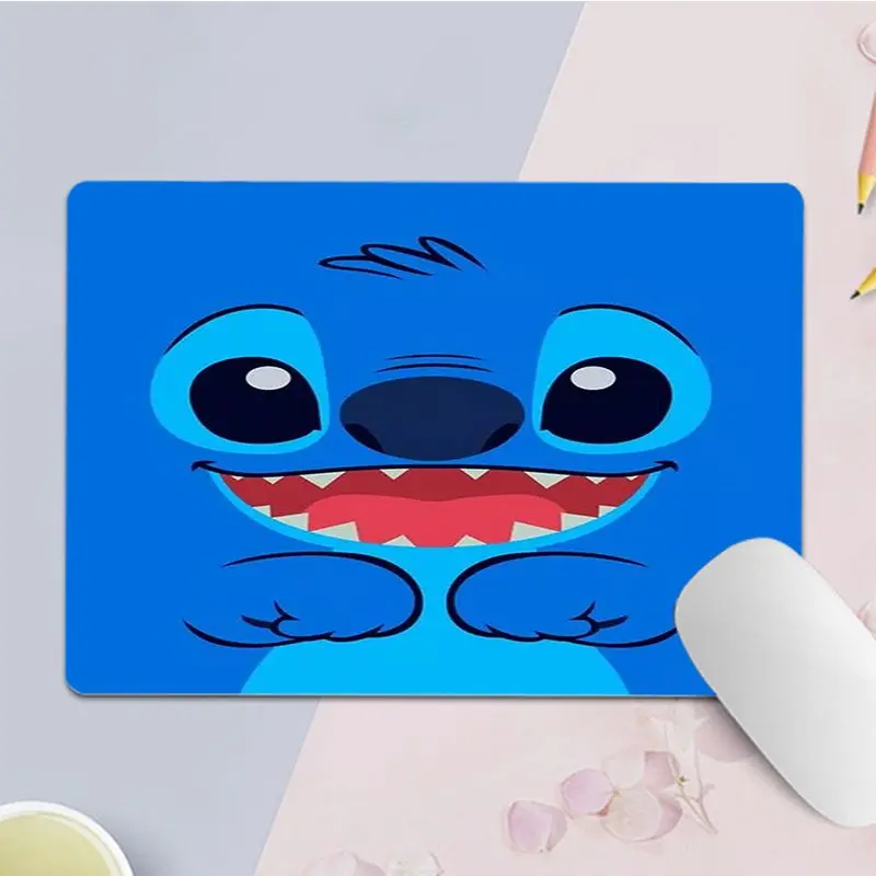 Disney Cartoon Lilo & Stitch Animation Cabinet Gaming Computer Laptop Desk Mat Mouse Pad Notbook Padmouse Desk Play Mats